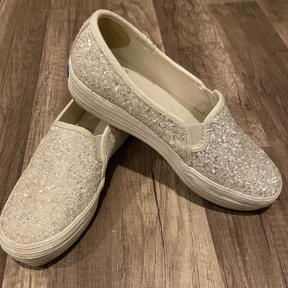 Kate Spade Triple Decker Glitter Keds